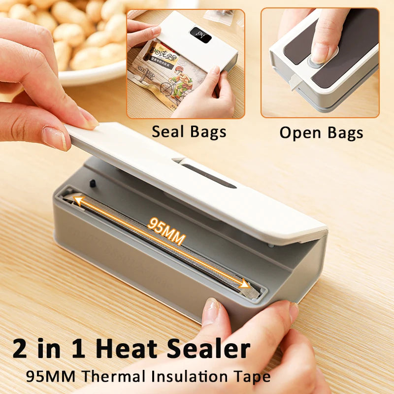 Selladora de bolsas Isodara: detalle del producto